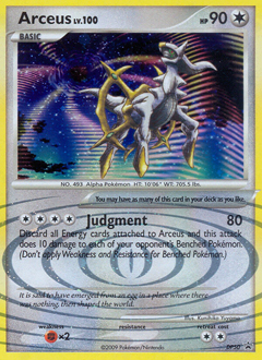 Arceus #DP50 Arceus - DP Black Star Promos - #DP50 - Pokemon TCG card