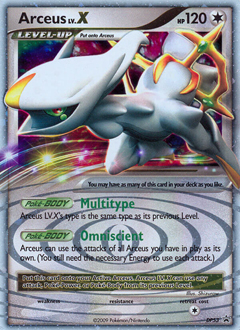 Arceus LV.X #DP53 Arceus LV.X - DP Black Star Promos - #DP53 - Pokemon TCG card