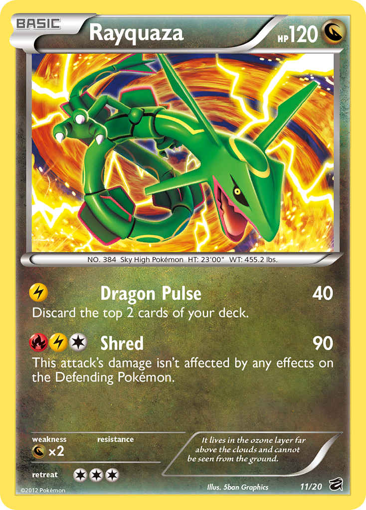 Rayquaza - Dragon Vault - #11 - Pokemon TCG card