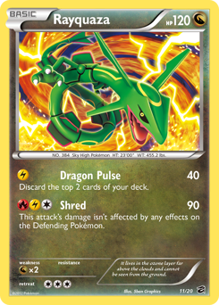 Rayquaza #11 Rayquaza - Dragon Vault - #11 - Pokemon TCG card