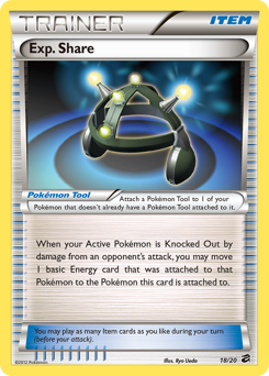 Exp. Share - Dragon Vault - #18 - Pokemon TCG card