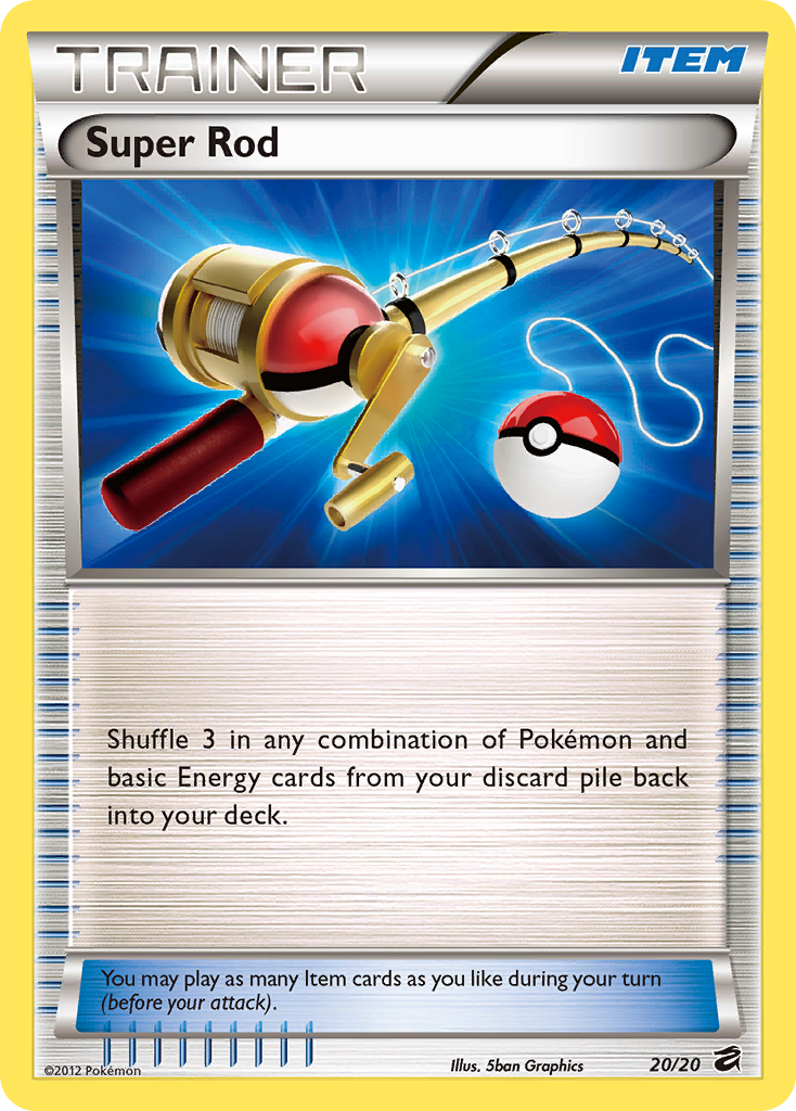 Super Rod - Dragon Vault - #20 - Pokemon TCG card