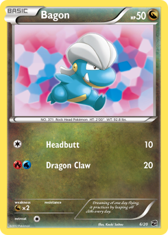 Bagon - Dragon Vault - #6 - Pokemon TCG card