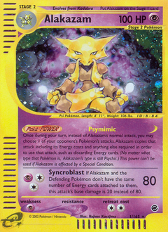 Alakazam #1 Alakazam - Expedition Base Set - #1 - Pokemon TCG card