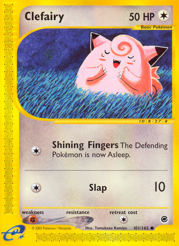 Clefairy - Expedition Base Set - #101 - Pokemon TCG card