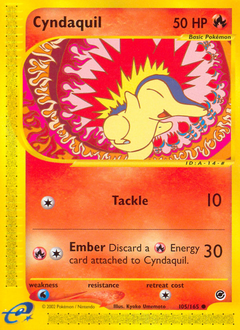 Cyndaquil #105 Cyndaquil - Expedition Base Set - #105 - Pokemon TCG card