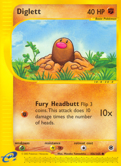 Diglett - Expedition Base Set - #106 - Pokemon TCG card