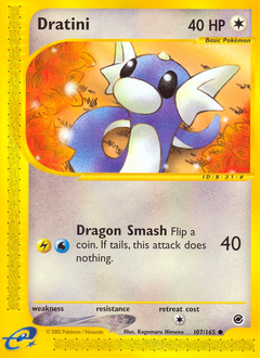 Dratini #107 Dratini - Expedition Base Set - #107 - Pokemon TCG card