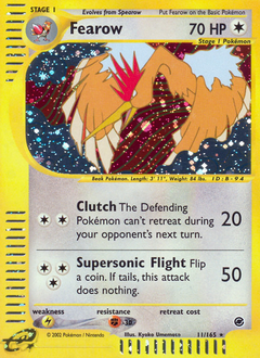 Fearow #11 Fearow - Expedition Base Set - #11 - Pokemon TCG card