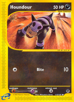 Houndour #113 Houndour - Expedition Base Set - #113 - Pokemon TCG card