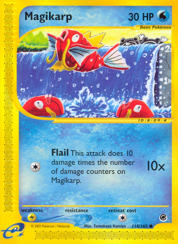 Magikarp - Expedition Base Set - #118 - Pokemon TCG card