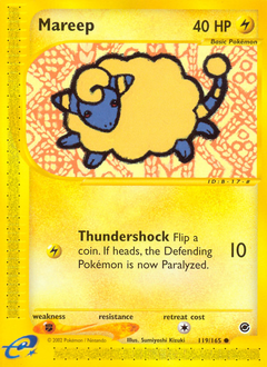 Mareep #119 Mareep - Expedition Base Set - #119 - Pokemon TCG card