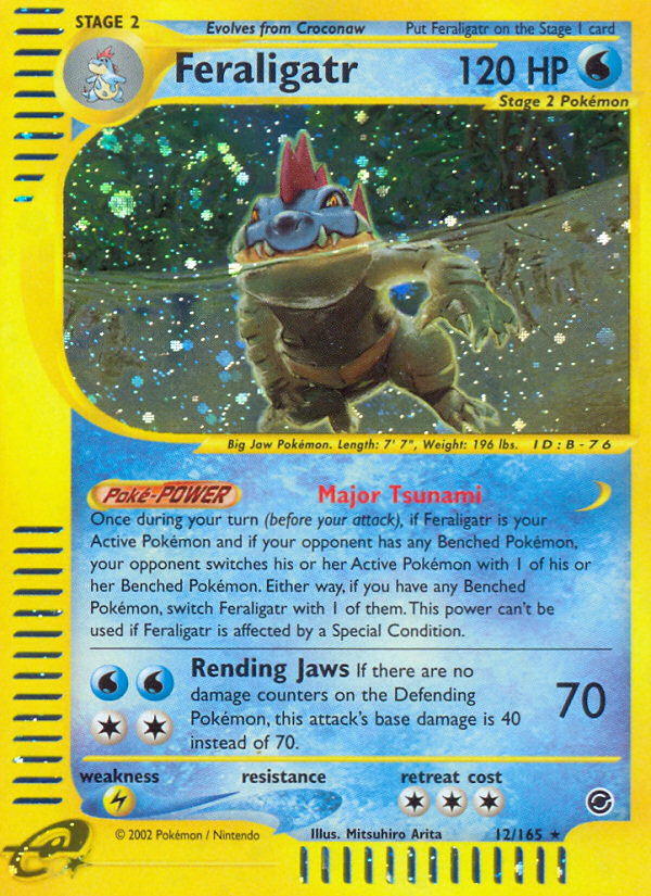 Feraligatr - Expedition Base Set - #12 - Pokemon TCG card