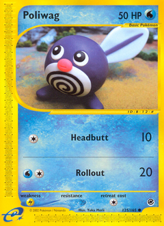 Poliwag #125 Poliwag - Expedition Base Set - #125 - Pokemon TCG card