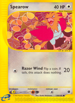 Spearow #130 Spearow - Expedition Base Set - #130 - Pokemon TCG card