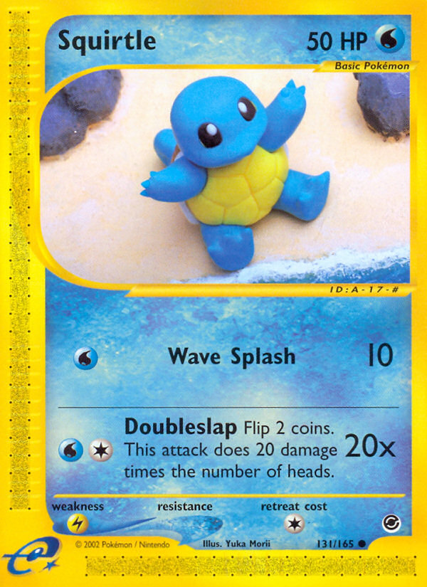 Squirtle - Expedition Base Set - #131 - Pokemon TCG card