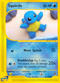 Squirtle #131 Squirtle - Expedition Base Set - #131 - Pokemon TCG card