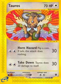 Tauros - Expedition Base Set - #133 - Pokemon TCG card