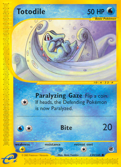 Totodile - Expedition Base Set - #135 - Pokemon TCG card