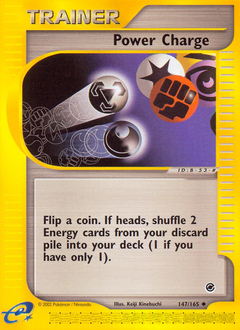 Power Charge - Expedition Base Set - #147 - Pokemon TCG card