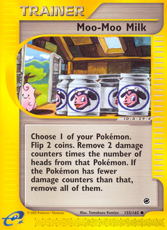 Moo-Moo Milk - Expedition Base Set - #155 - Pokemon TCG card
