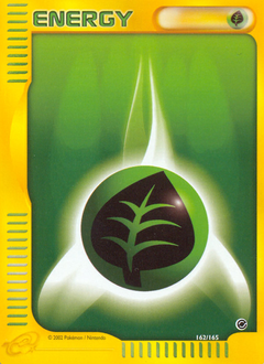 Grass Energy - Expedition Base Set - #162 - Pokemon TCG card