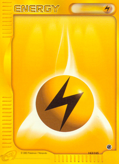 Lightning Energy - Expedition Base Set - #163 - Pokemon TCG card