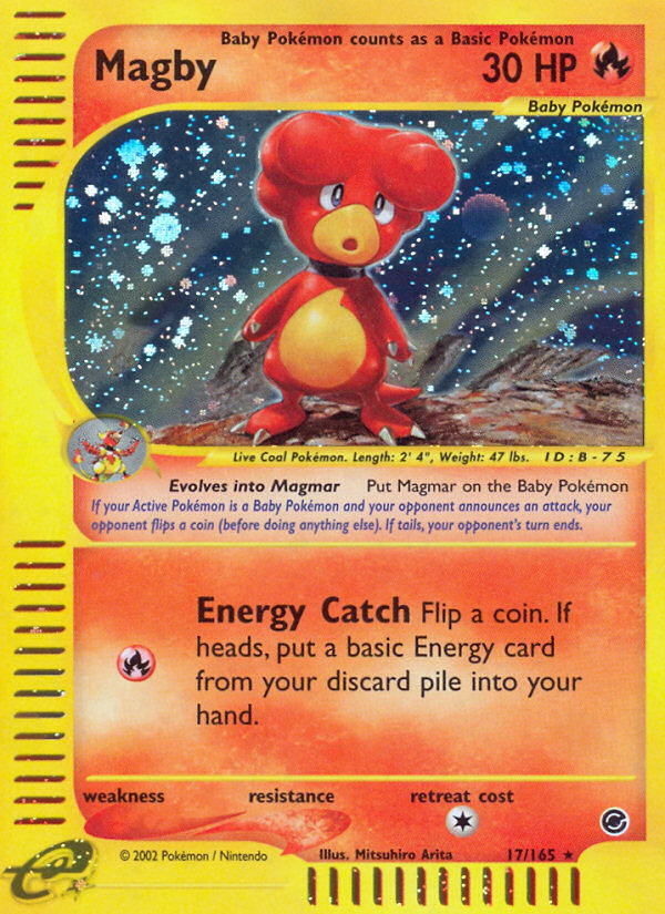 Magby - Expedition Base Set - #17 - Pokemon TCG card