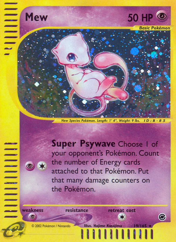 Mew - Expedition Base Set - #19 - Pokemon TCG card