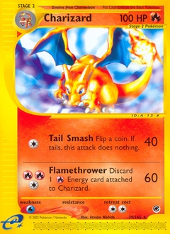 Charizard - Expedition Base Set - #39 - Pokemon TCG card