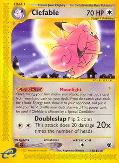 Clefable - Expedition Base Set - #41 - Pokemon TCG card