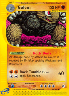 Golem #49 Golem - Expedition Base Set - #49 - Pokemon TCG card