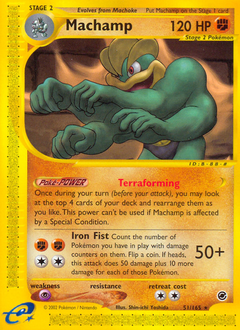 Machamp - Expedition Base Set - #51 - Pokemon TCG card