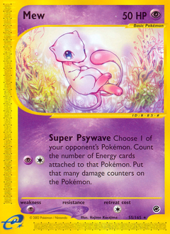 Mew #55 Mew - Expedition Base Set - #55 - Pokemon TCG card