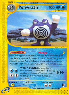 Poliwrath #60 Poliwrath - Expedition Base Set - #60 - Pokemon TCG card