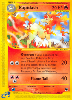 Rapidash #62 Rapidash - Expedition Base Set - #62 - Pokemon TCG card