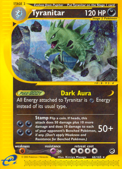 Tyranitar #66 Tyranitar - Expedition Base Set - #66 - Pokemon TCG card