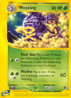 Weezing #70 Weezing - Expedition Base Set - #70 - Pokemon TCG card