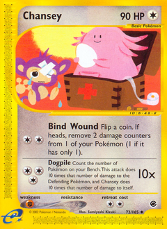 Chansey #72 Chansey - Expedition Base Set - #72 - Pokemon TCG card