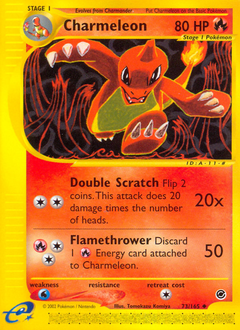 Charmeleon - Expedition Base Set - #73 - Pokemon TCG card