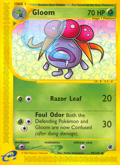 Gloom - Expedition Base Set - #78 - Pokemon TCG card
