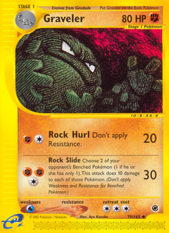 Graveler #79 Graveler - Expedition Base Set - #79 - Pokemon TCG card