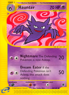 Haunter - Expedition Base Set - #80 - Pokemon TCG card