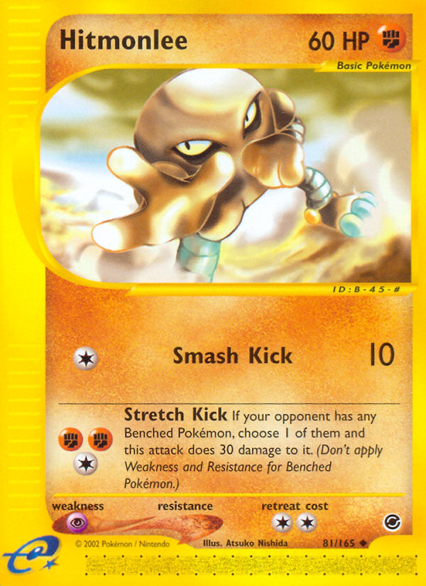 Hitmonlee - Expedition Base Set - #81 - Pokemon TCG card