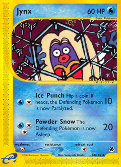 Jynx #83 Jynx - Expedition Base Set - #83 - Pokemon TCG card
