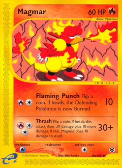 Magmar #86 Magmar - Expedition Base Set - #86 - Pokemon TCG card