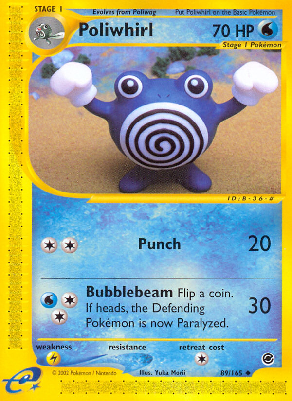 Poliwhirl - Expedition Base Set - #89 - Pokemon TCG card