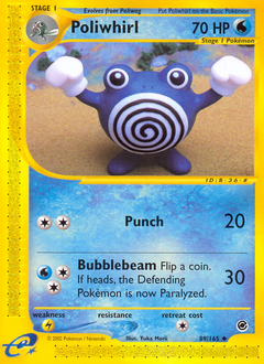 Poliwhirl #89 Poliwhirl - Expedition Base Set - #89 - Pokemon TCG card