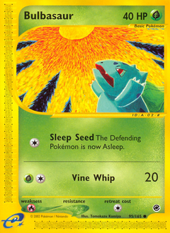 Bulbasaur #95 Bulbasaur - Expedition Base Set - #95 - Pokemon TCG card