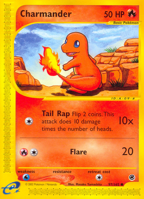 Charmander - Expedition Base Set - #97 - Pokemon TCG card